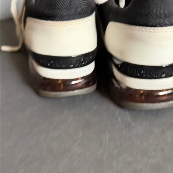 Michael Kors Monochrome Lace-Up Sneakers - Picture 4 of 4